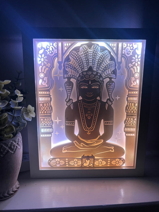 Parshwanath Bhagwan Color Changing Lightbox