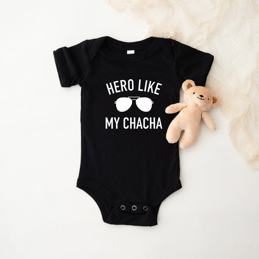 Personalizable Hero like my Uncle Bodysuit- Bollywood, baby shower, gifts, Indian, Desi, South Asian, Chacha, Mamma