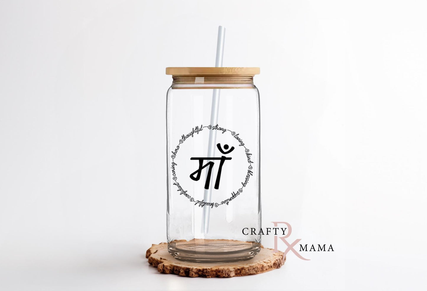 Hindi Ma glass can