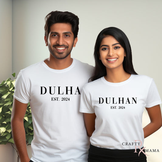 Personalized Dulha, Dulhan couple set