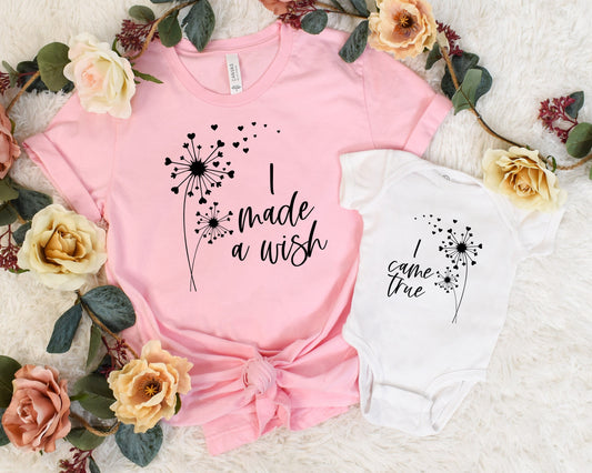 I Made a Wish Matching T-Shirts