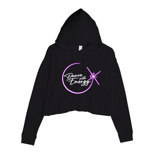 Dance with Energy Adult Cropped Hoodie