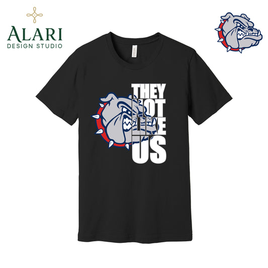 Rockland Bulldog Not like Us Shirt
