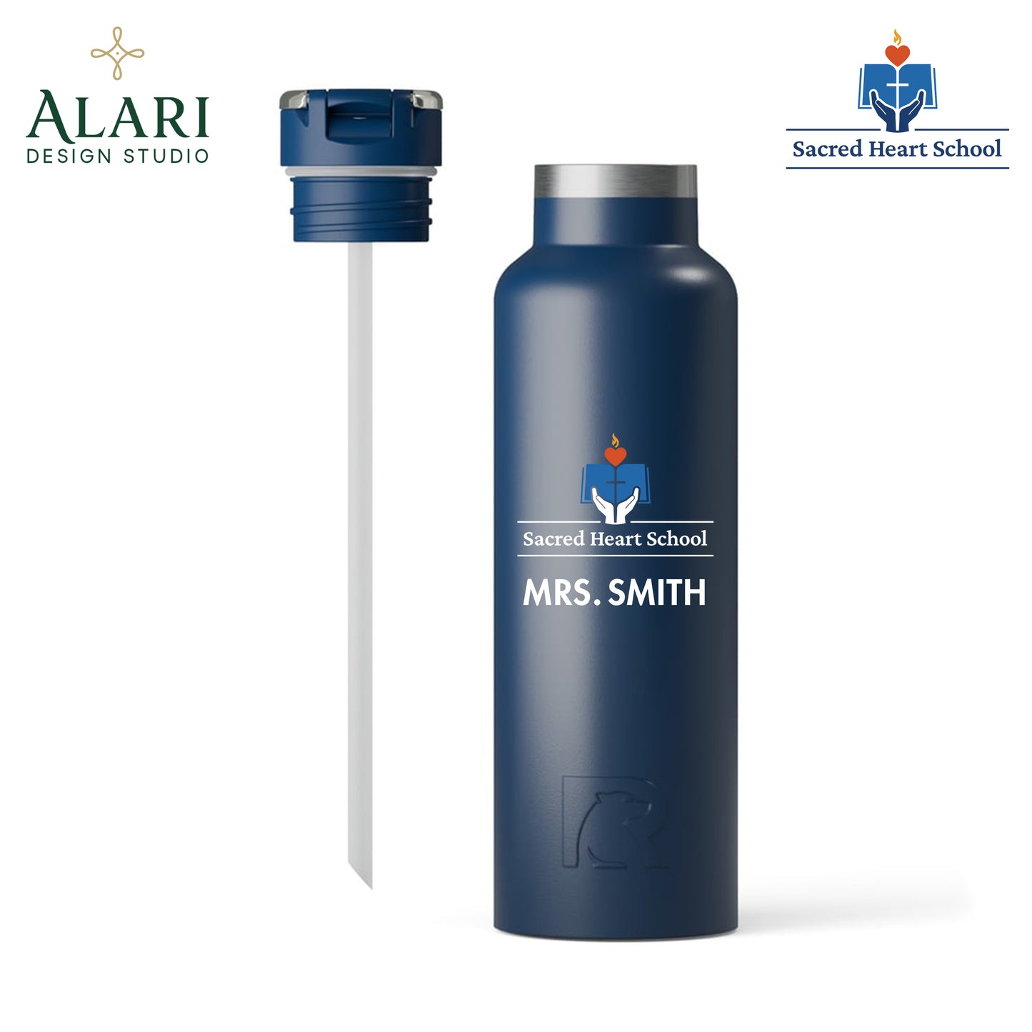 Sacred Heart Water Bottle 20oz
