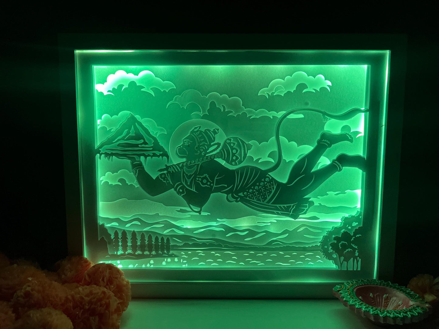 Hanuman Color Changing Lightbox