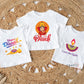 Diwali Bodysuit / Shirt, Toddler, Diya, Lakshmi Bollywood, baby shower, gifts, Indian, Punjabi, Gujarati, Hindu