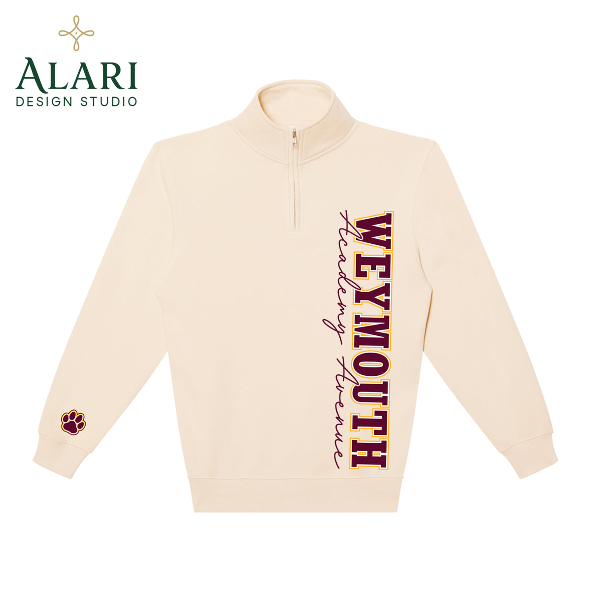 Academy Avenue Quarter Zip