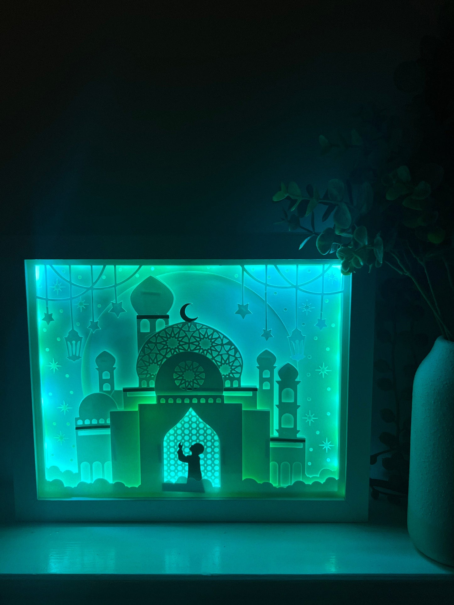 Ramadan, EID Color Changing Lightbox