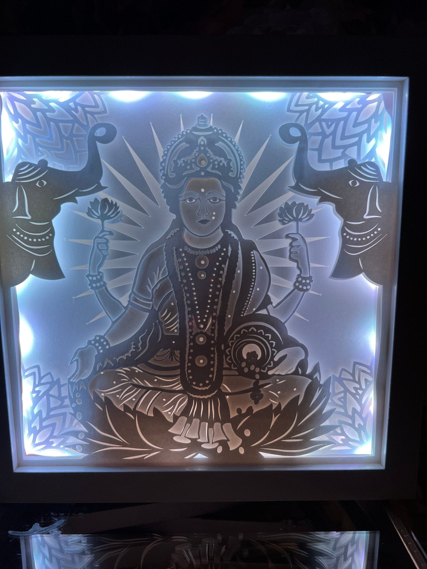 Lakshmi Color Changing Lightbox
