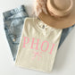 Personalized Mama with coquette bow Tee