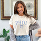 Personalized Mama with coquette bow Tee