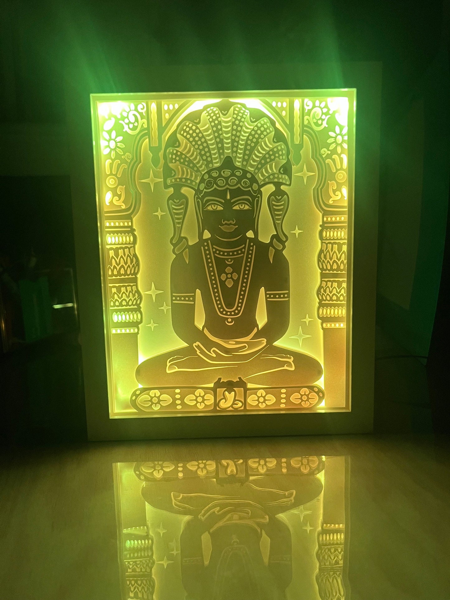 Parshwanath Bhagwan Color Changing Lightbox