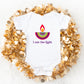 I am the Light Diya Bodysuit or Tee
