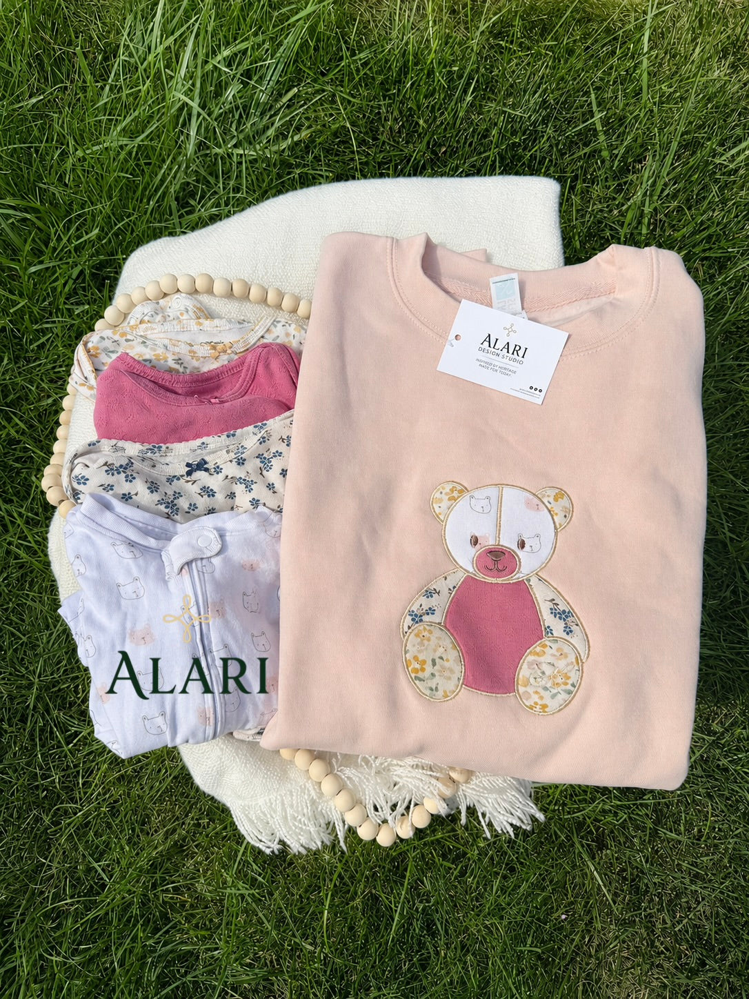 Premium Keepsake Sweatshirt Teddy Bear