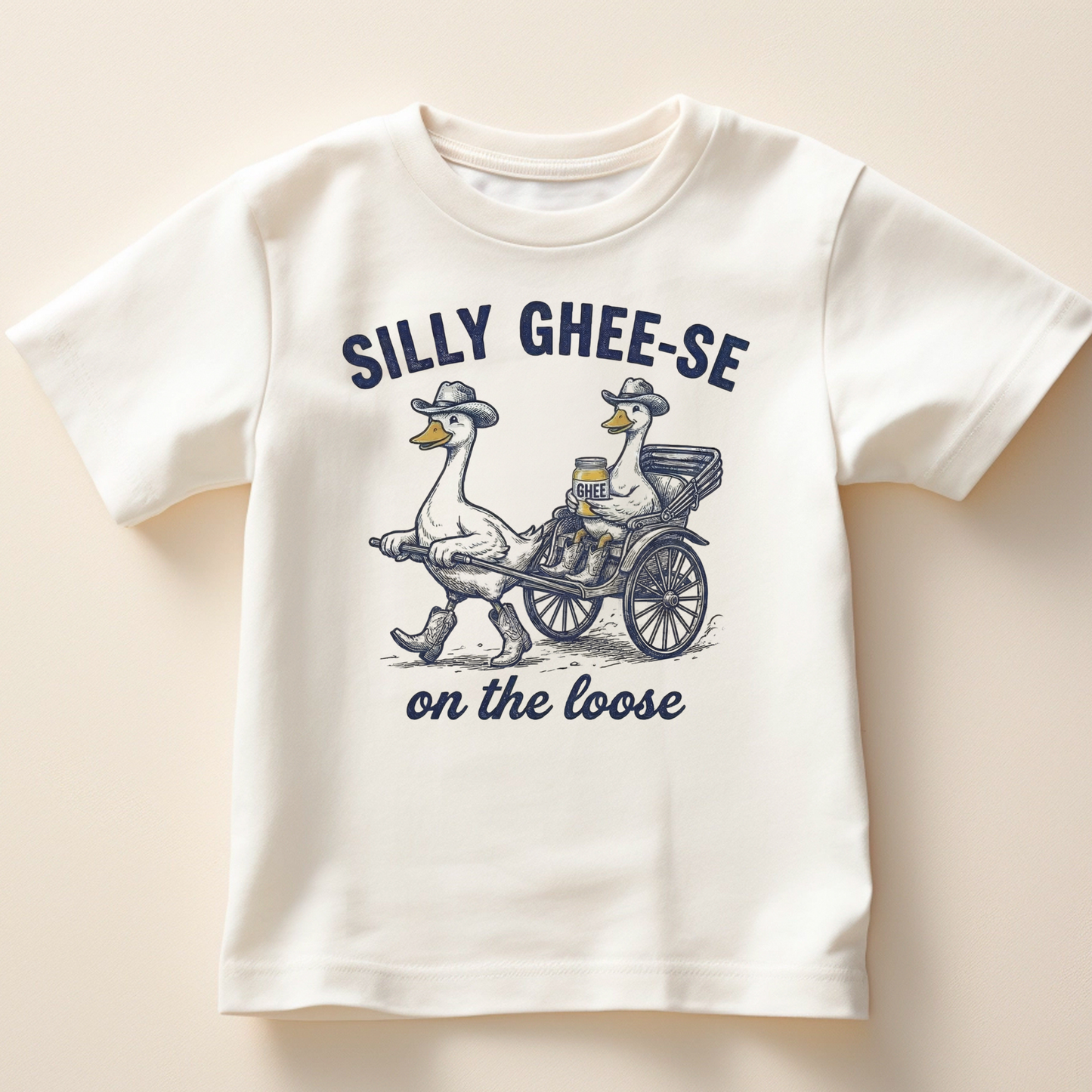 Silly Ghee-see on the Loose Tee or Bodysuit