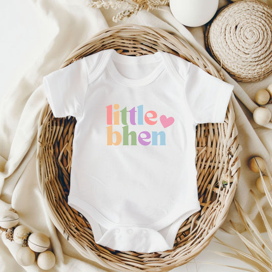 Little, Big, Biggest Bhen | Matching Siblings Shirt Tee or Bodysuit