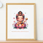 Hindu God Nursery Wall Art digital art
