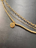 Spiritual OM Layered stacked bracelet set