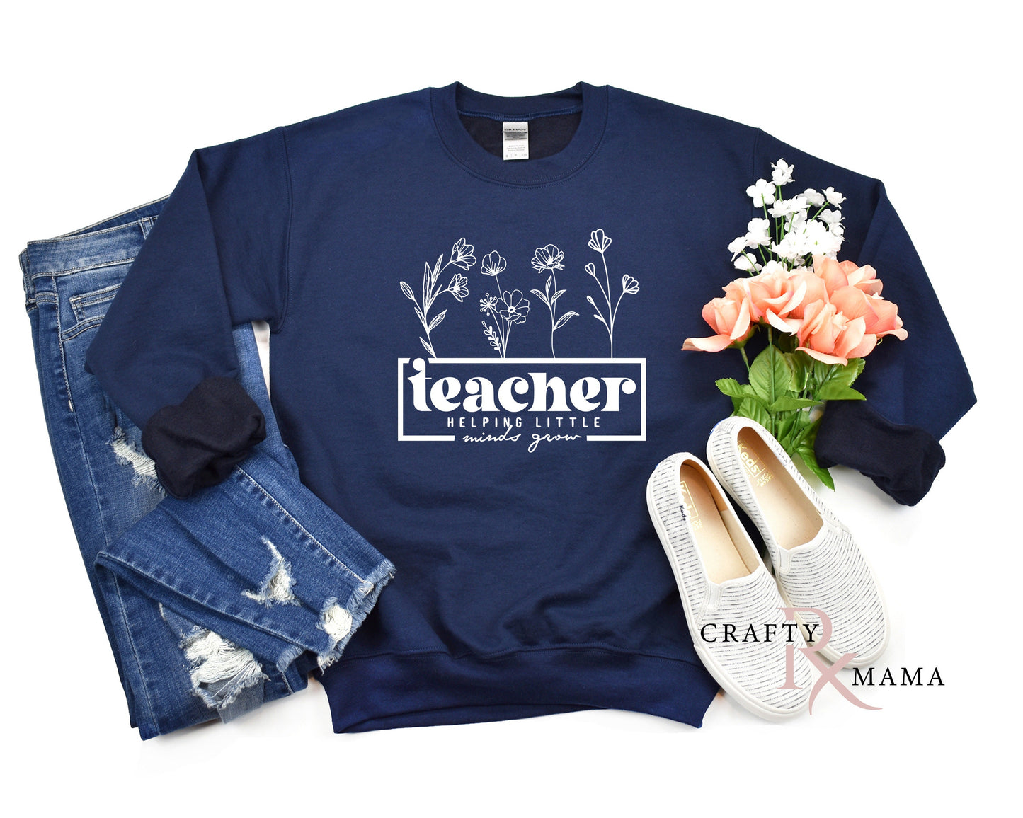 Teachers Helping Little Minds Shirt Sweatshirt