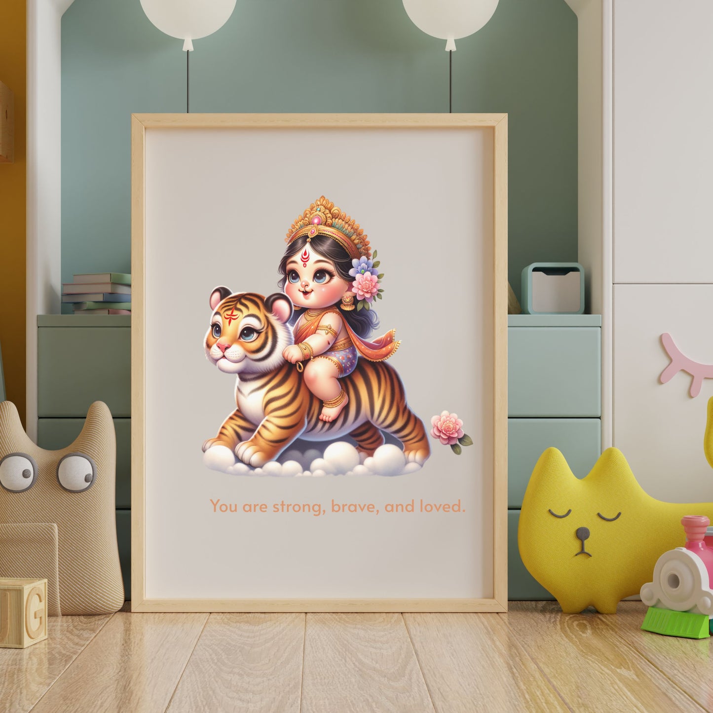 Hindu God Nursery Wall Art digital art