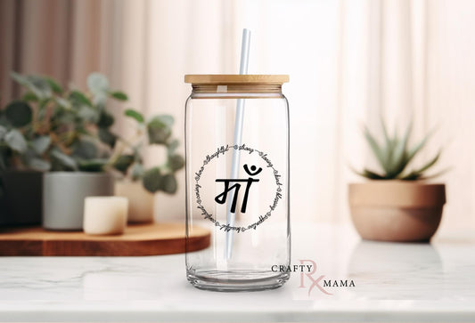 Hindi Ma glass can