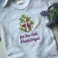 Embroidered Baby Gown: Christian Baptism Outfit