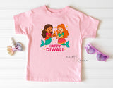 Best Friends Diwali Mermaid Tshirt