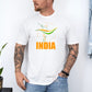 Team India Cricket Line drawing tee