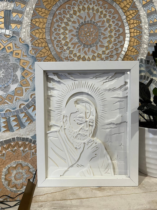 Pramukh Swami Maharaj Color Changing Lightbox