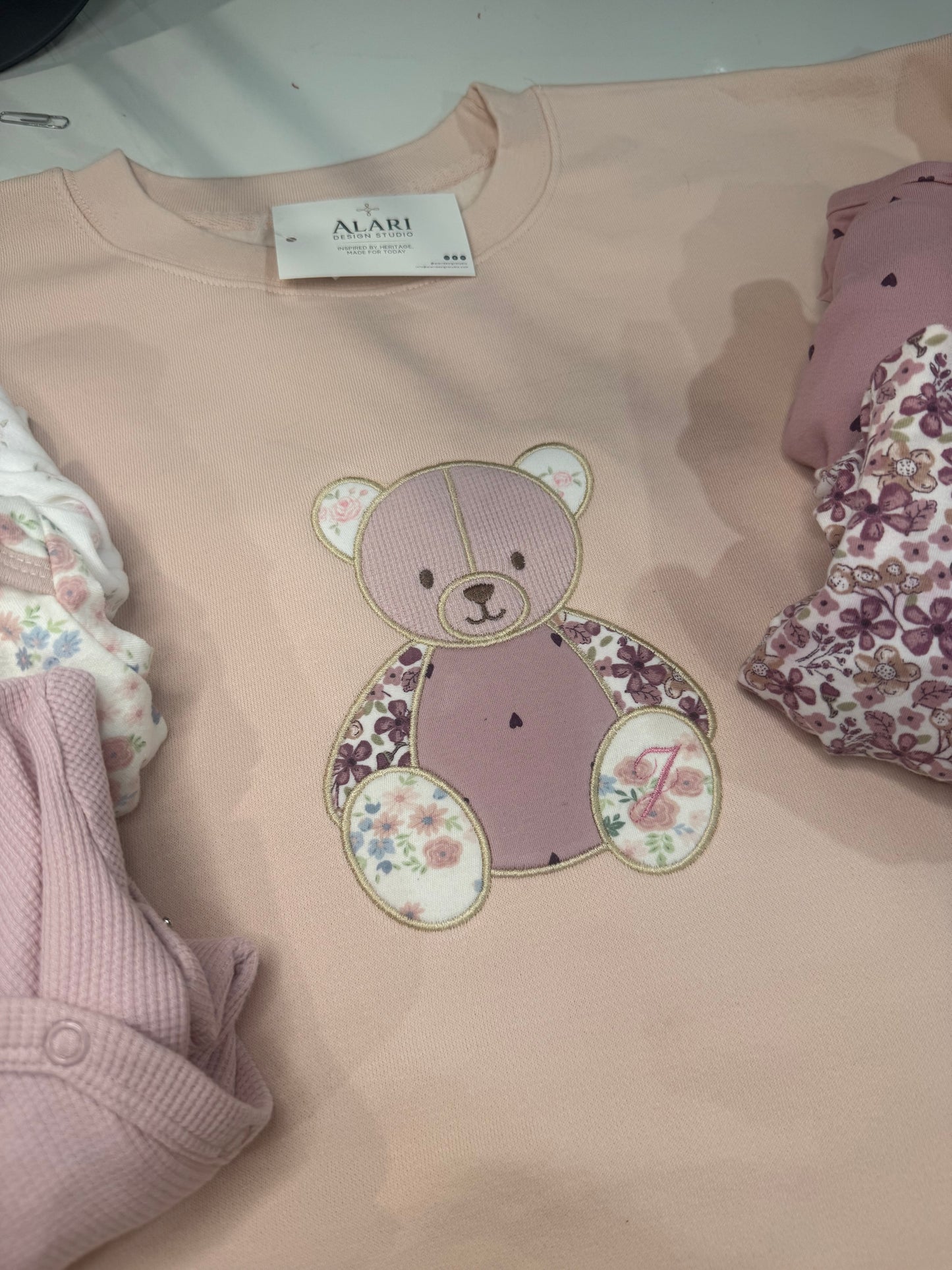Premium Keepsake Sweatshirt Teddy Bear
