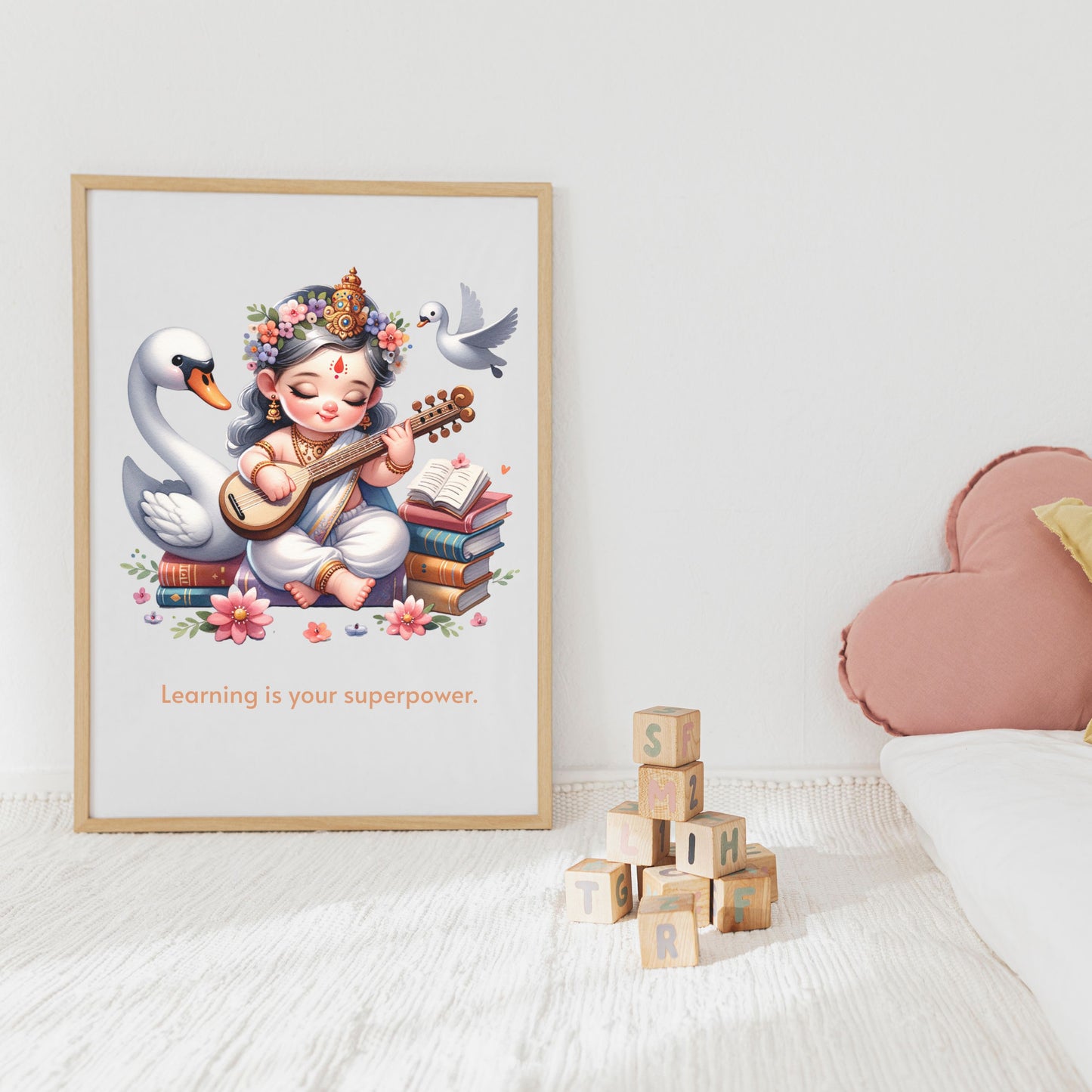 Hindu God Nursery Wall Art digital art