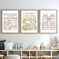 Indian Nursery Wall Art Baby Girl Room Decor | Digital Download