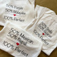 Customized 100% Perfect Roots Bodysuit or Tee