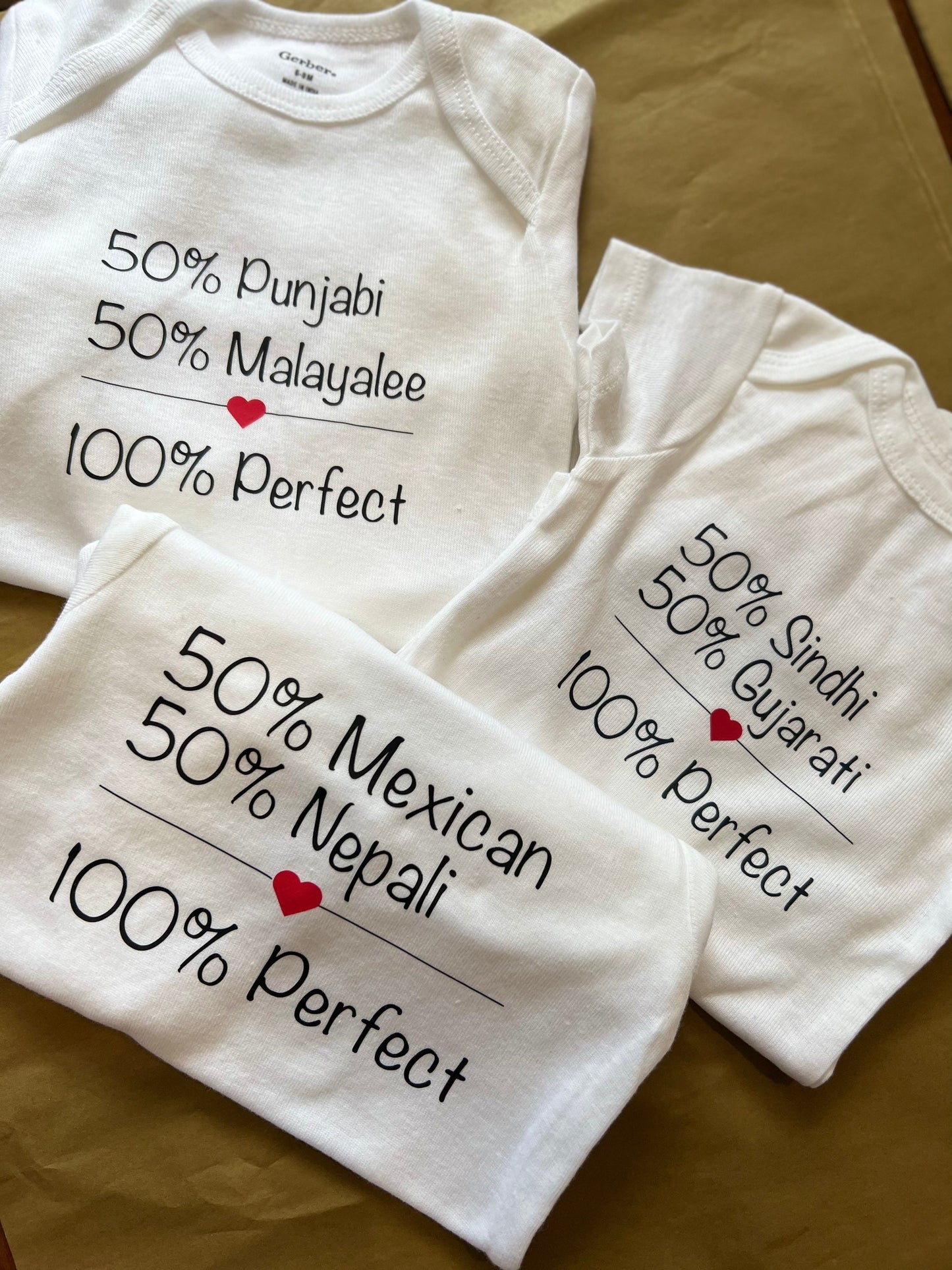 Customized 100% Perfect Roots Bodysuit or Tee