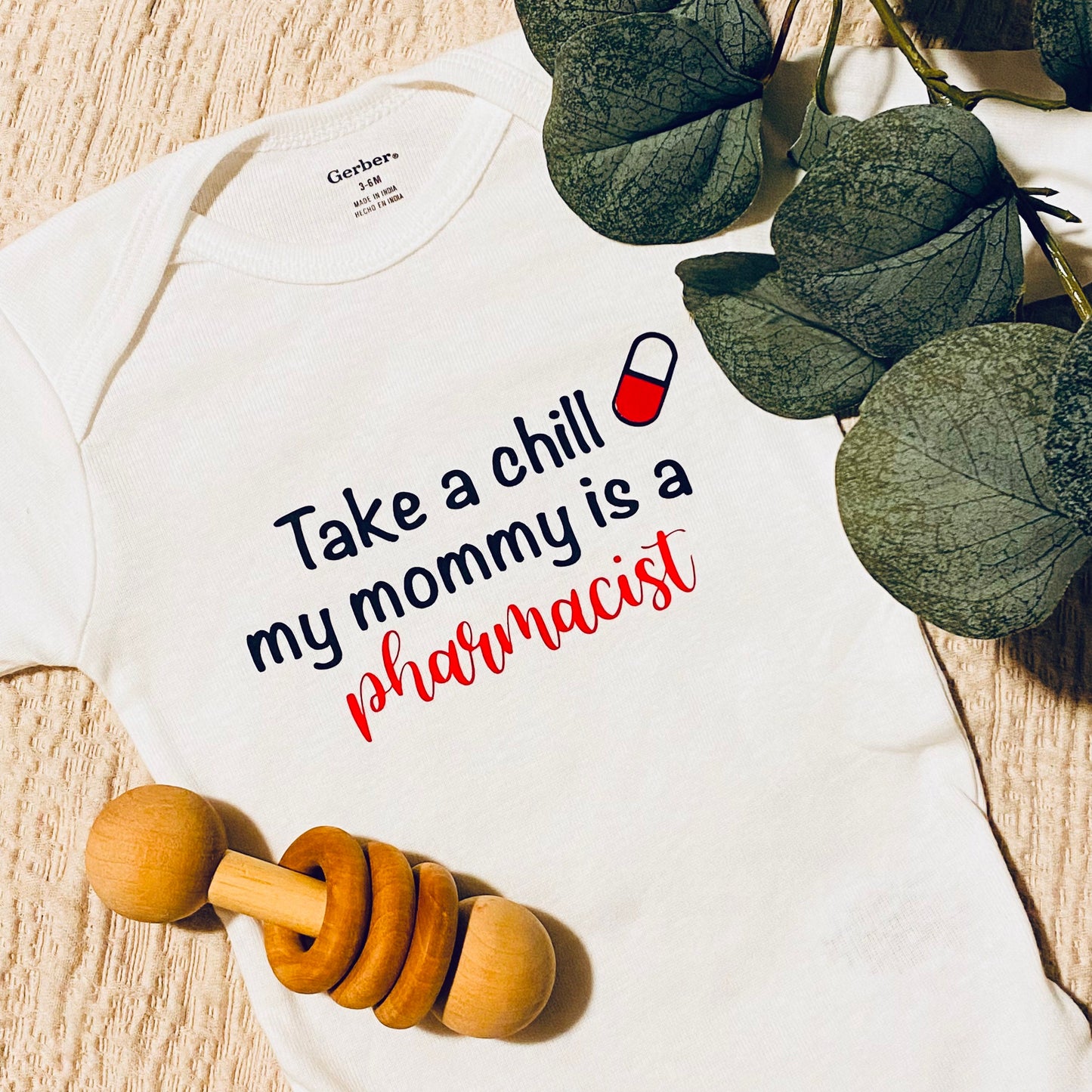 Chill Pill Mommy Pharmacist Bodysuit
