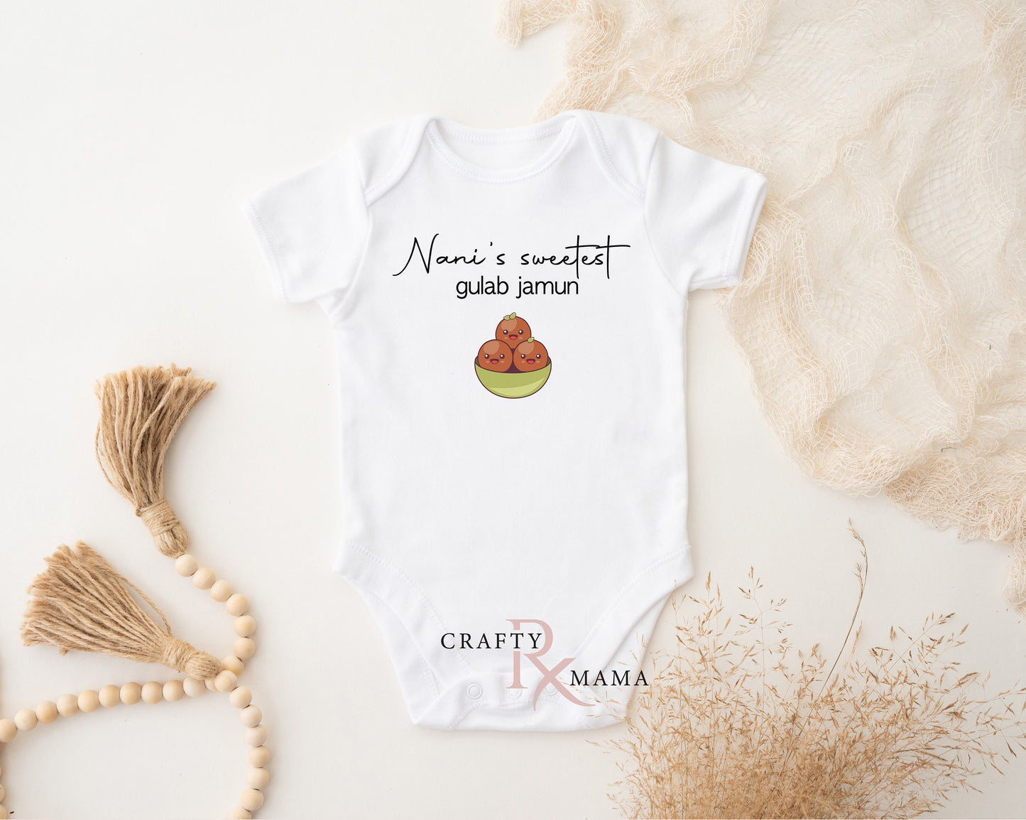 Personalized Sweetest Gulab Jamun Bodysuit