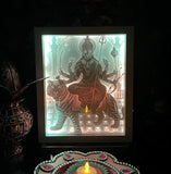 Maa Durga, Navratri Color Changing Lightbox