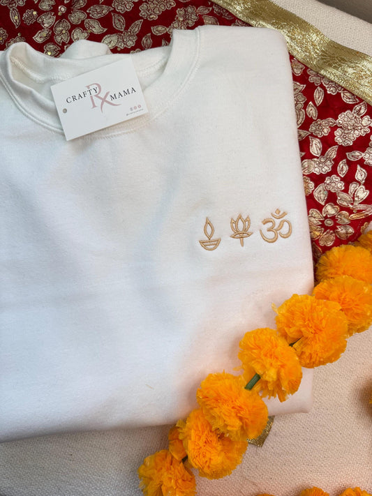 Minimalist Diwali Sweatshirt
