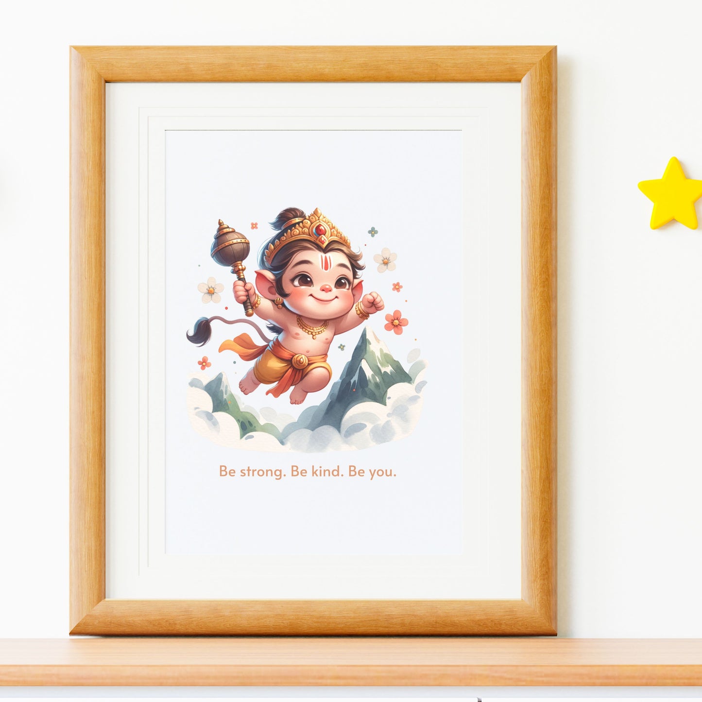 Hindu God Nursery Wall Art digital art