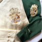Lion/Lioness Sher/Sherni Embroidered Sweatshirt w roman numeral sleeve