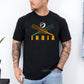 Team India Crossed Cricket Bat Tee