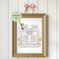 Indian Nursery Wall Art Baby Girl Room Decor | Digital Download