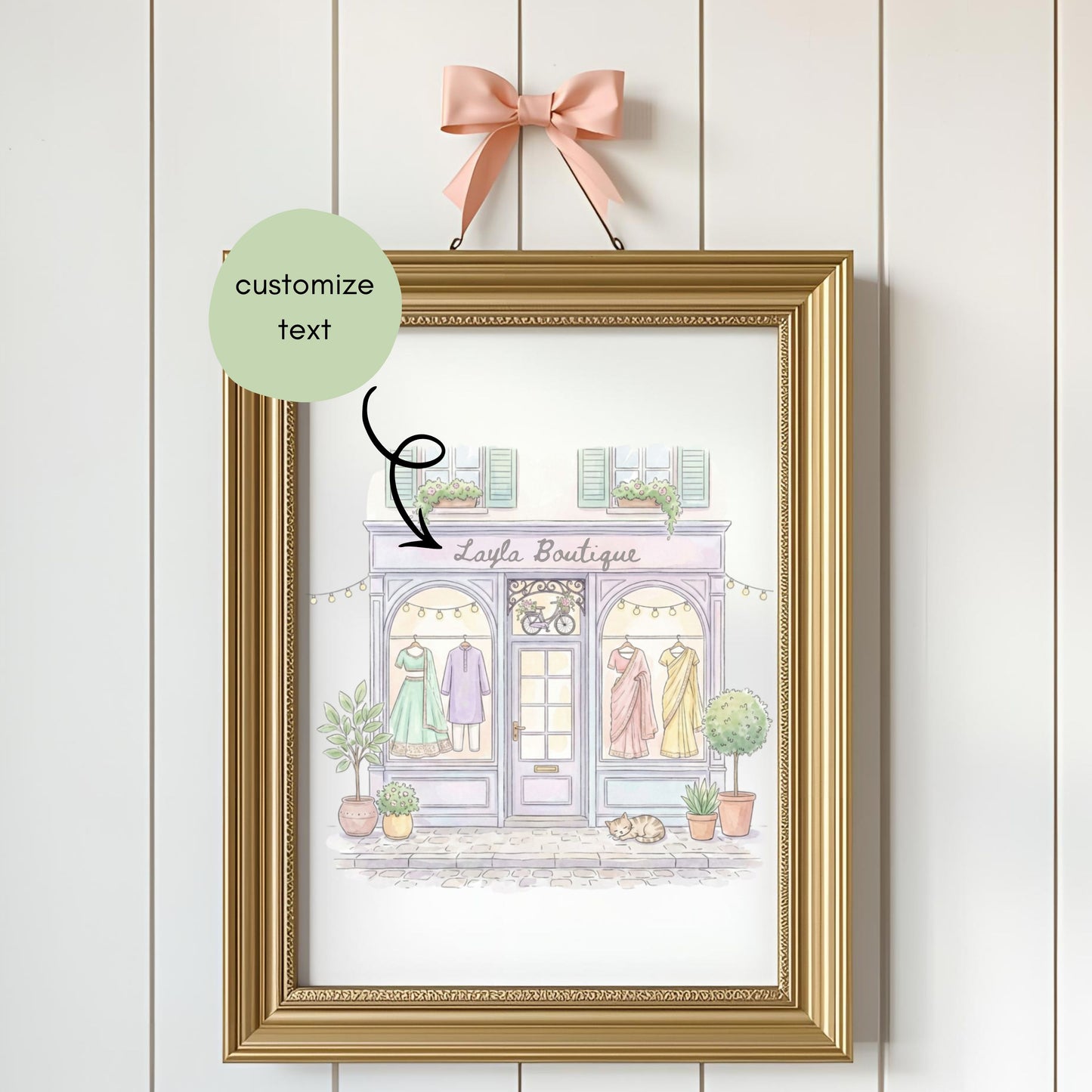 Indian Nursery Wall Art Baby Girl Room Decor | Digital Download