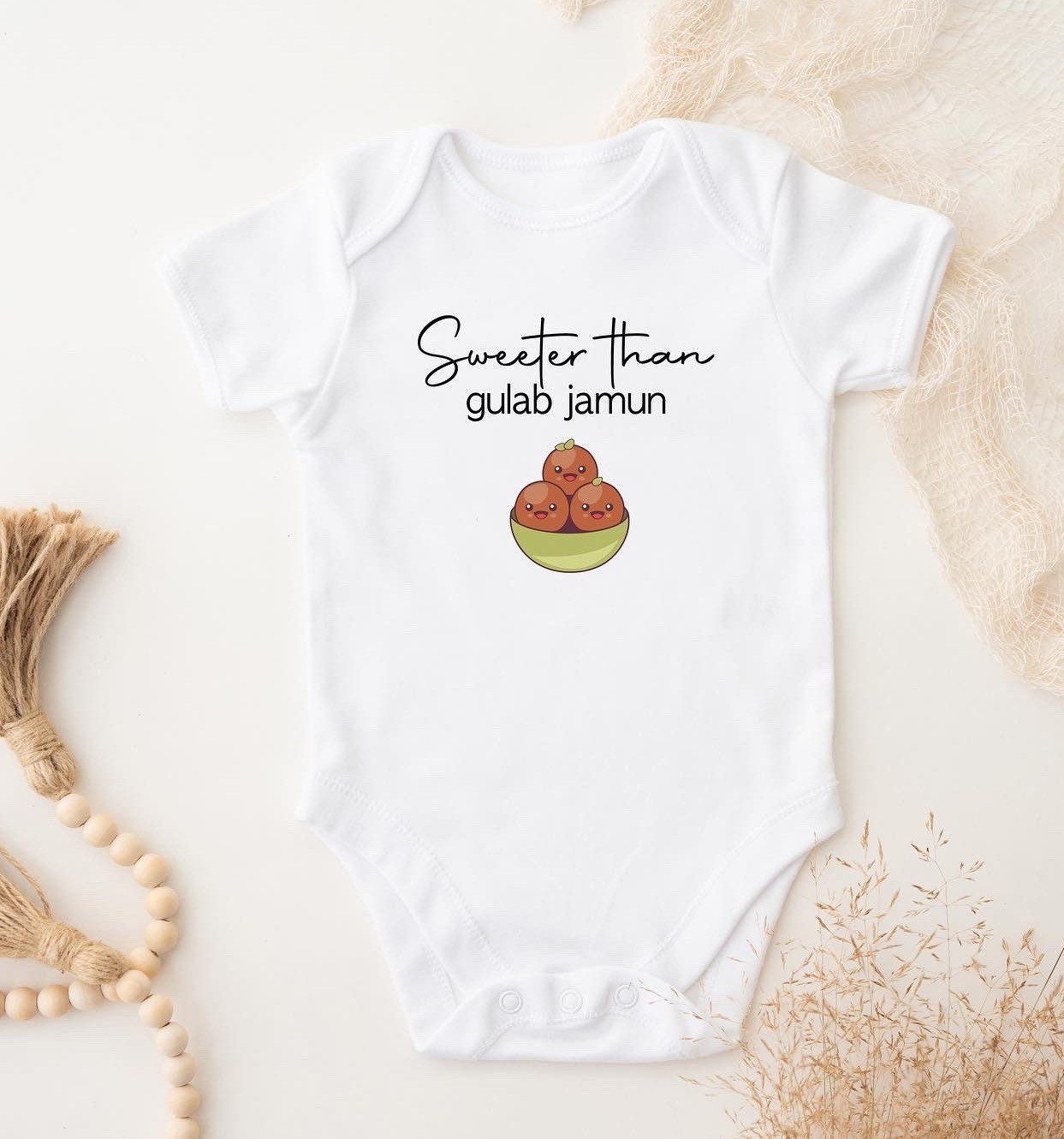 Gulab Jamun Baby Bodysuit or Tee