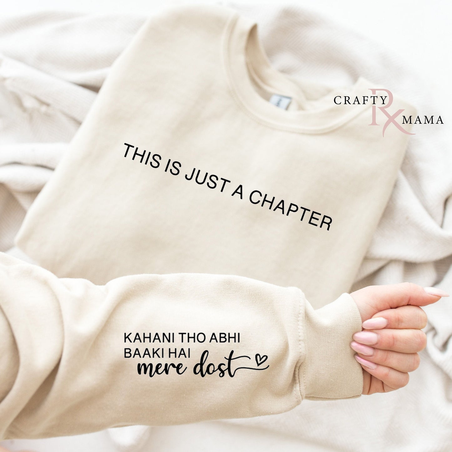 This is just a chapter| Kahani abhi baaki hai Sweatshirt