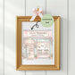 Indian Nursery Wall Art Baby Girl Room Decor | Digital Download