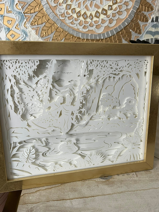 Radha Krishna Color Changing Lightbox