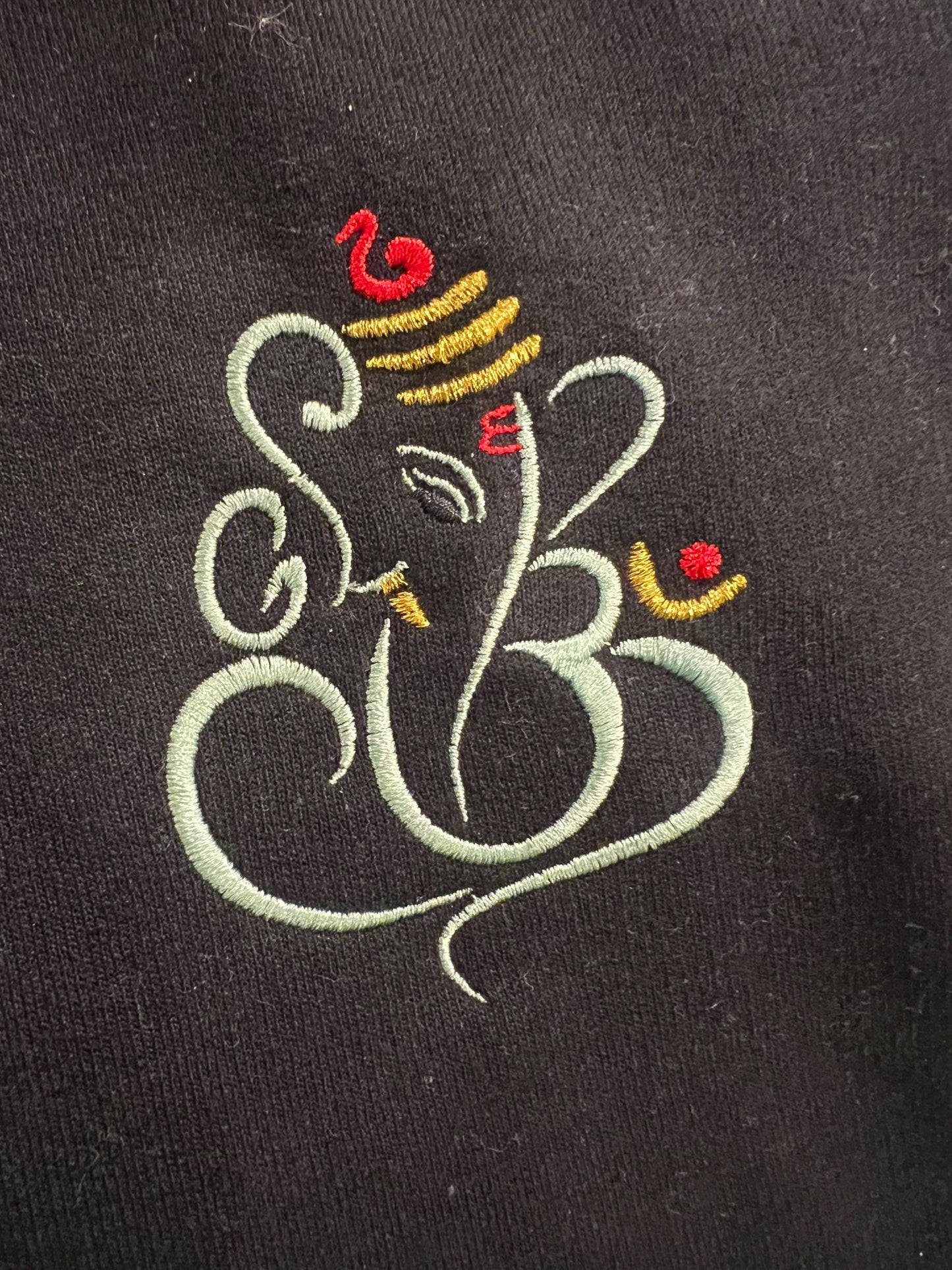 Embroidered Ganesh Sweatshirt