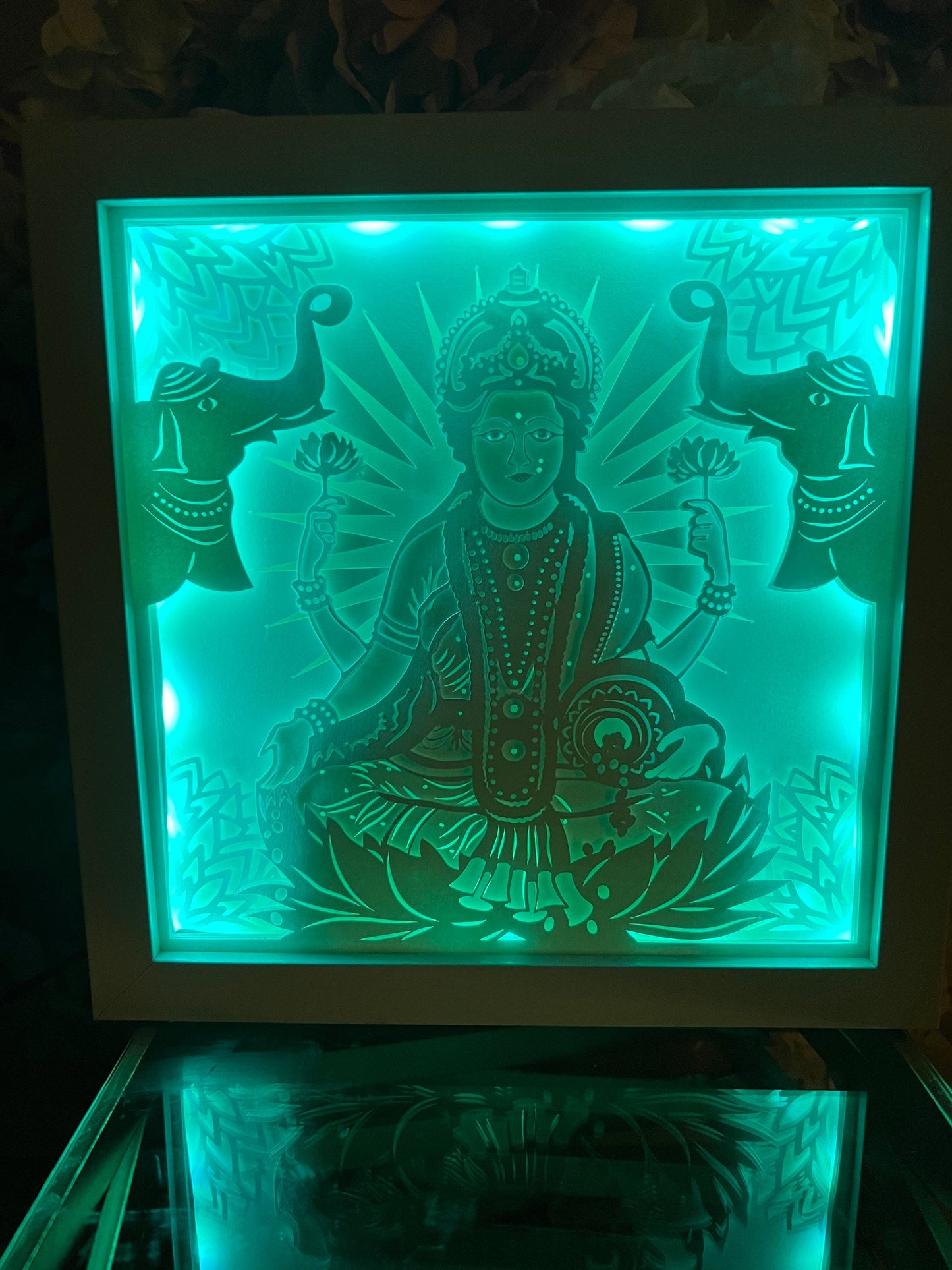 Lakshmi Color Changing Lightbox