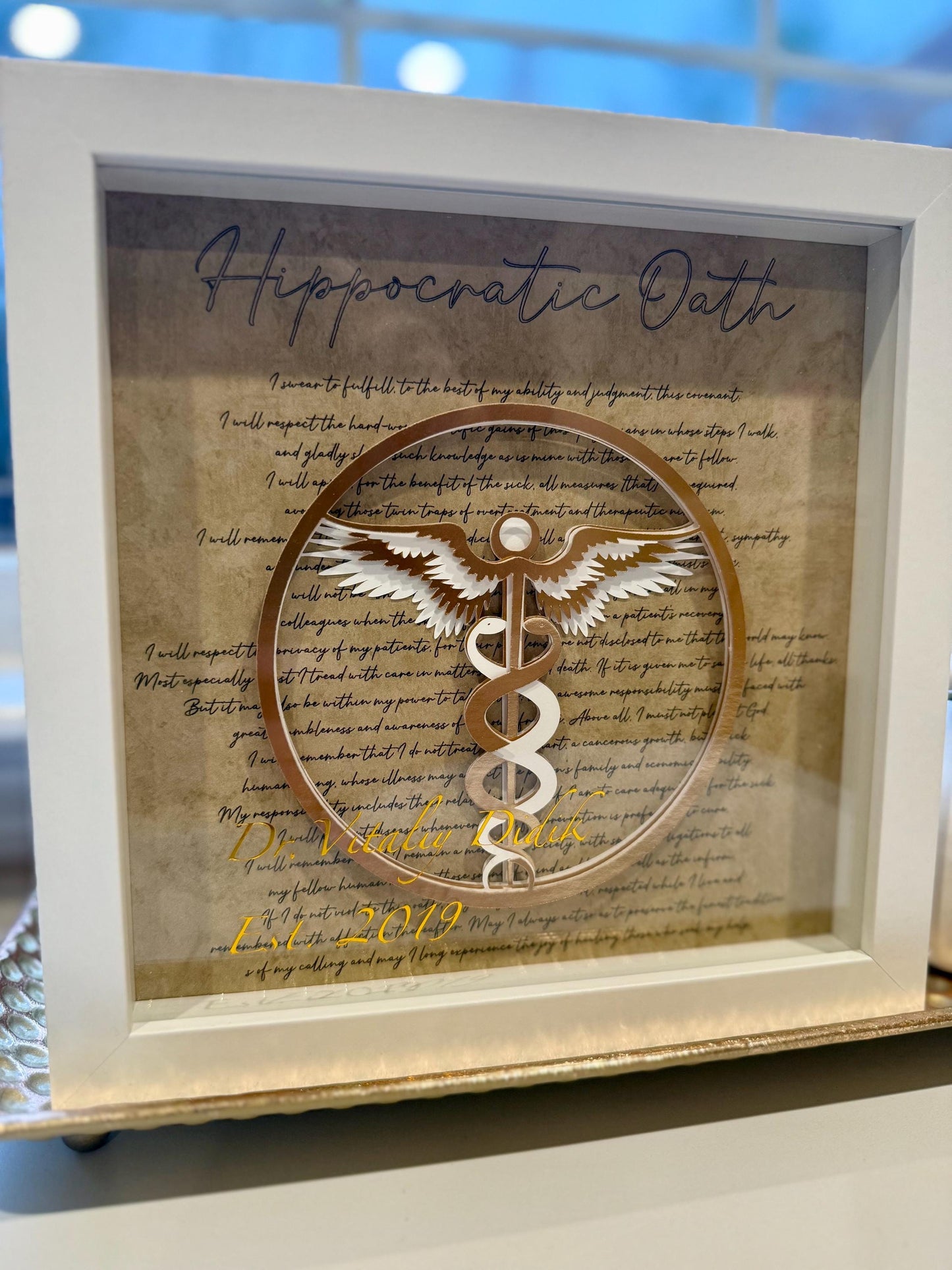 Personalized Physician, Nurse Graduation, Appreciation, Retirement gift